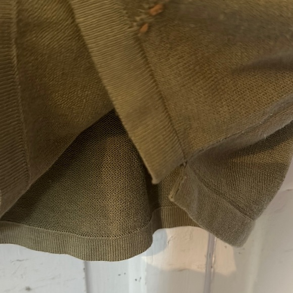 Emporio Armani Green V-Neck Short Sleeve T-Shirt - Picture 11 of 16